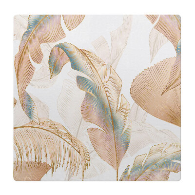 Podložka pod kolieskovú stoličku Jemné listy