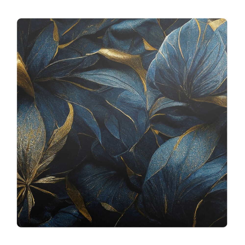 Podložka pod kolieskovú stoličku Listy s eleganciou