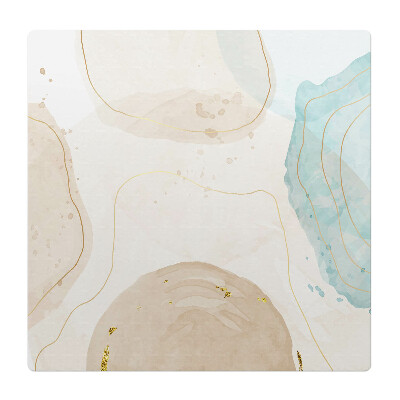 Podložka pod kolieskovú stoličku Abstraktné vlny