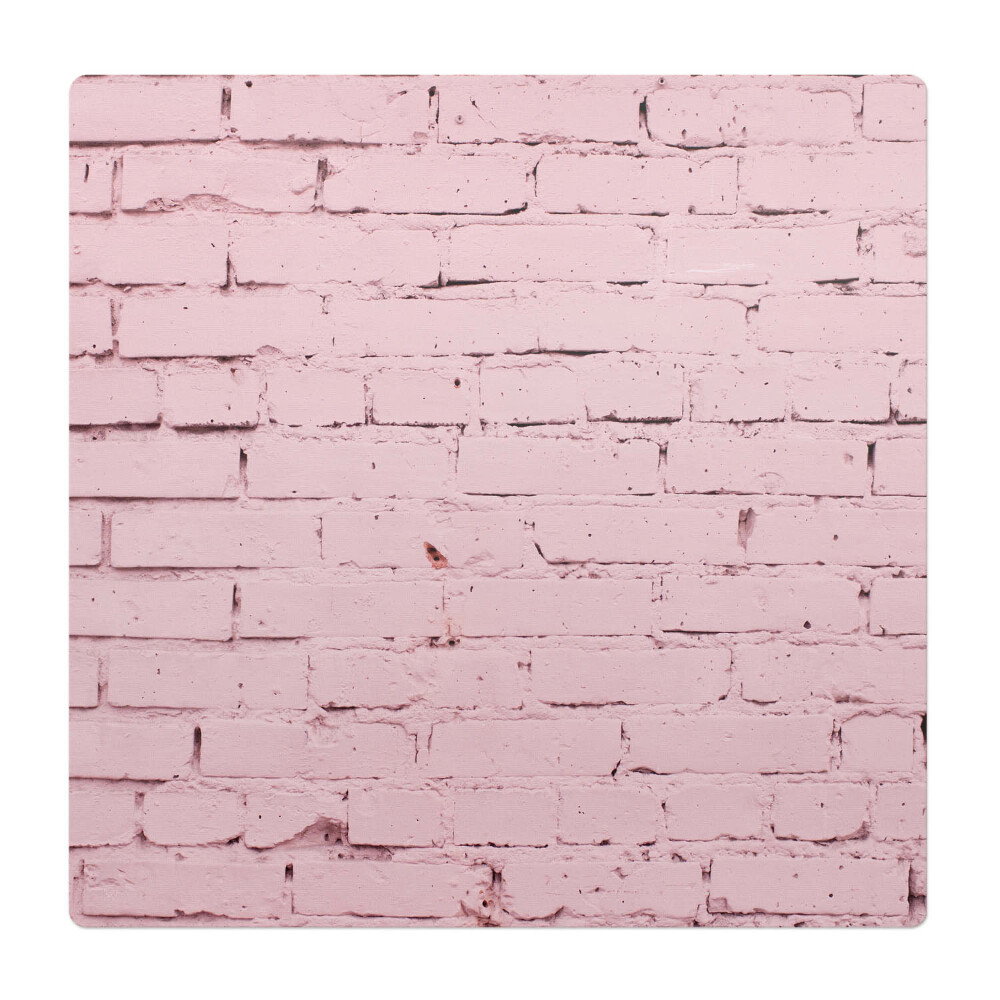 Podložka pod stoličku na kolieskach Pastelová tehlová stena