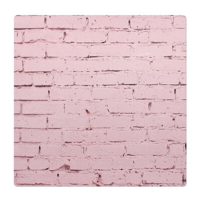 Podložka pod stoličku na kolieskach Pastelová tehlová stena