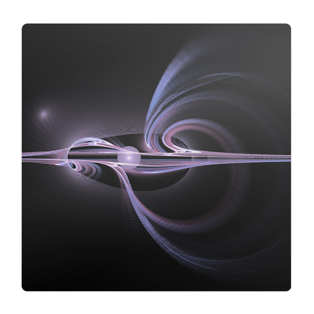 Podložka pod kolieskovú stoličku Fraktálna špirála