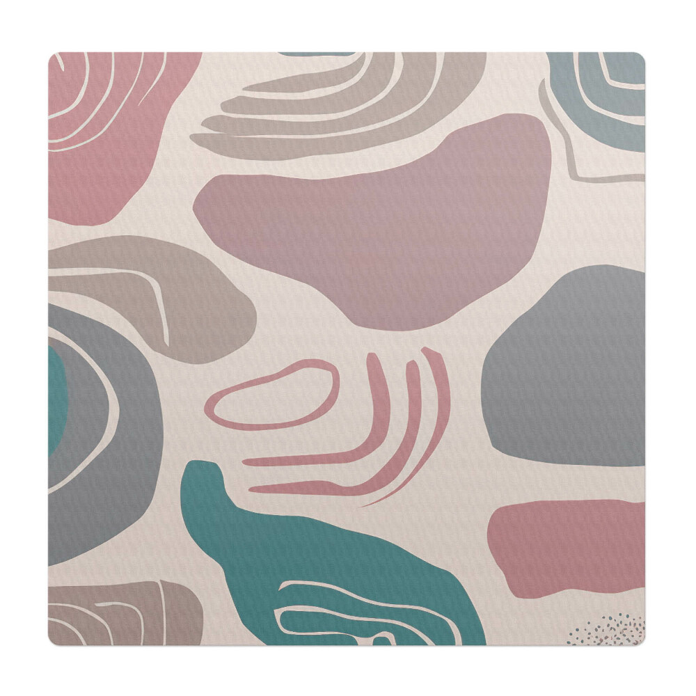 Podložka pod stoličku na kolieskach Abstraktné tvary