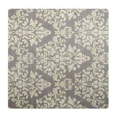 Podložka pod kolieskovú stoličku Klasický rastlinný vzor