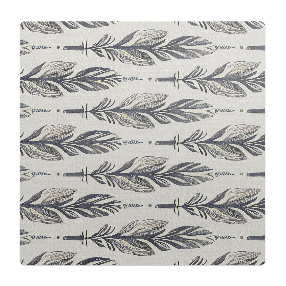 Podložka pod kolieskovú stoličku Perie v horizontálnom usporiadaní