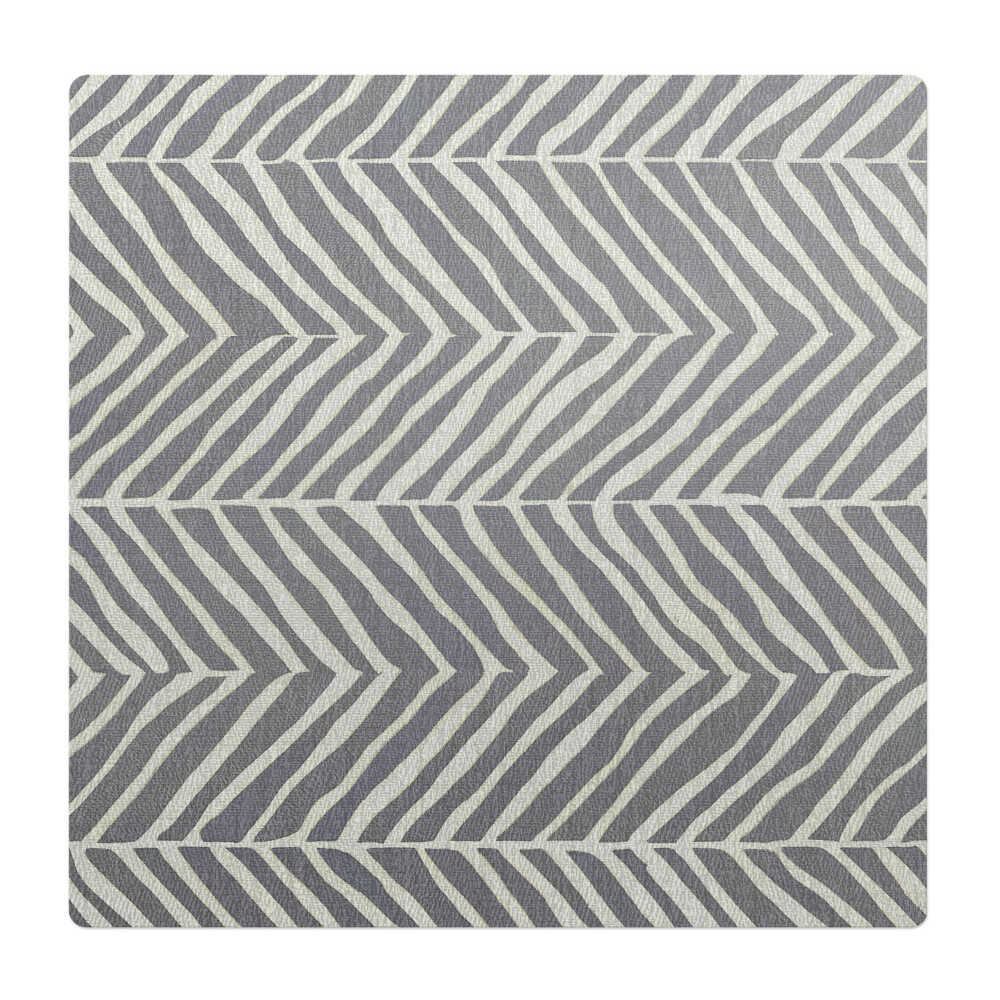 Podložka pod stoličku Cikcakový vzor látky