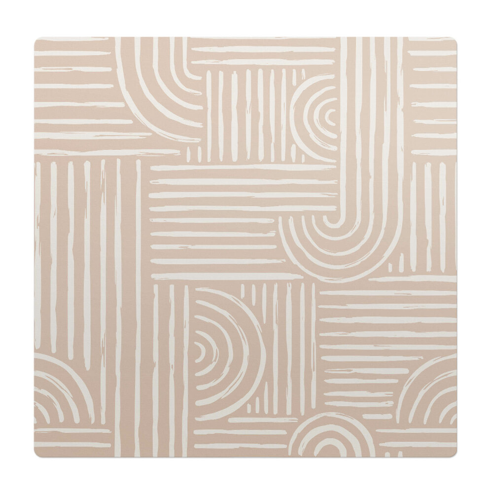Podložka pod kolieskovú stoličku Geometrické čiary