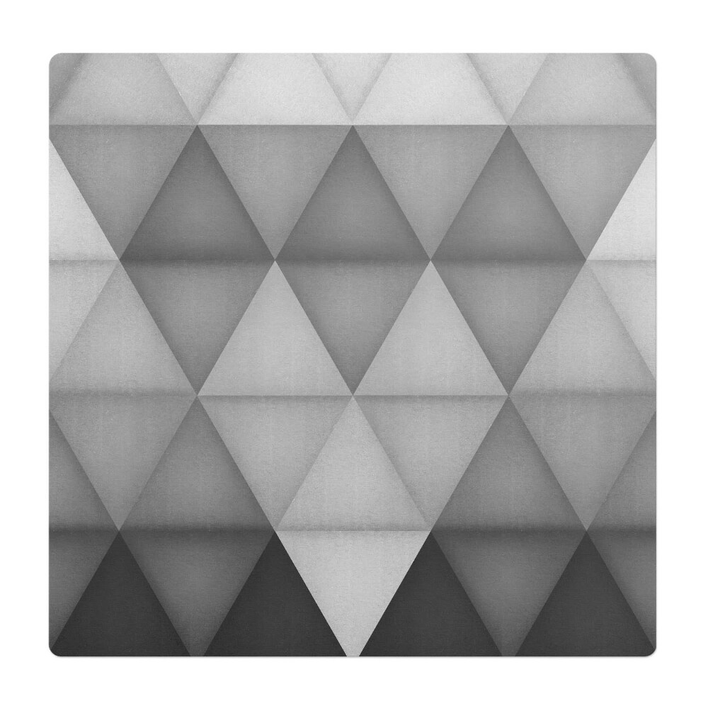 Podložka pod kolieskovú stoličku Geometrické trojuholníky