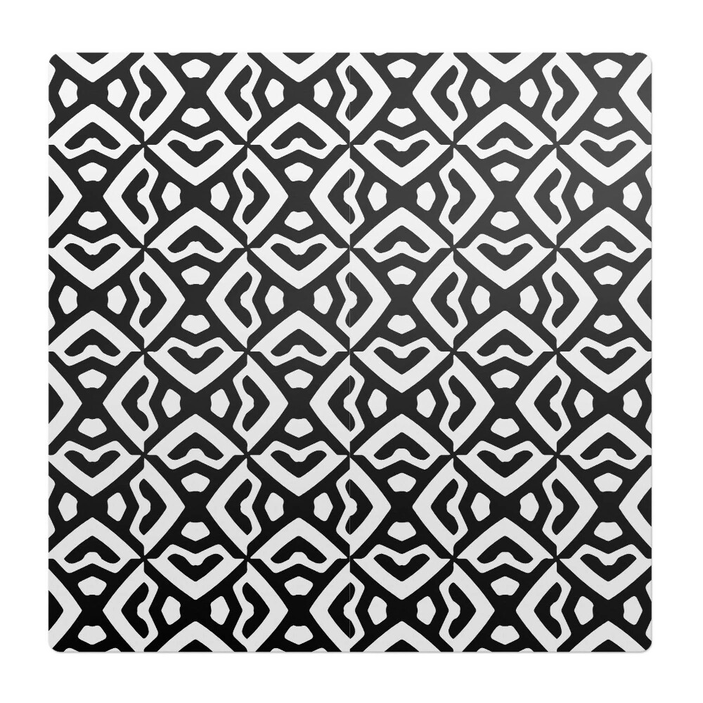 Podložka pod stoličku Geometrický retro vzor