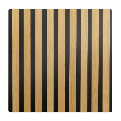 Podložka pod stoličku Zvislé pruhy z dreva