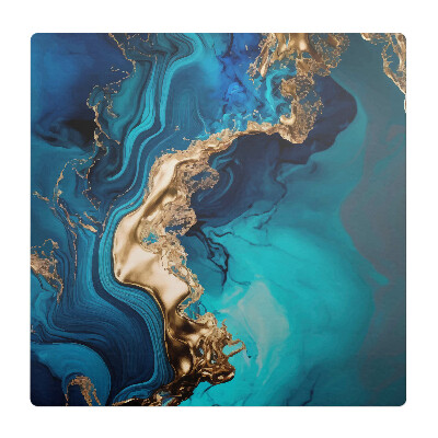 Podložka pod stoličku na kolieskach Abstraktná vlna