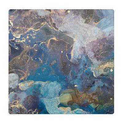 Podložka pod stoličku Abstraktný mramor