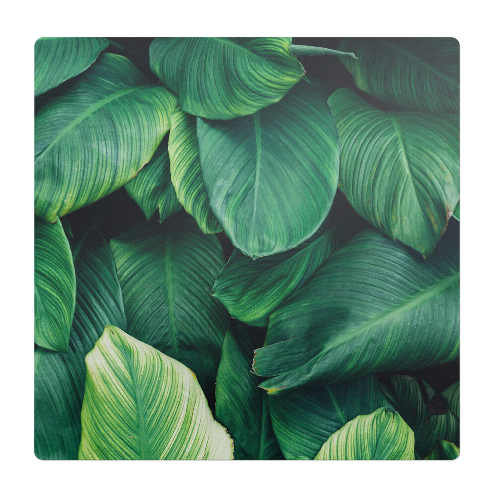 Podložka pod kolieskovú stoličku Tropické listy