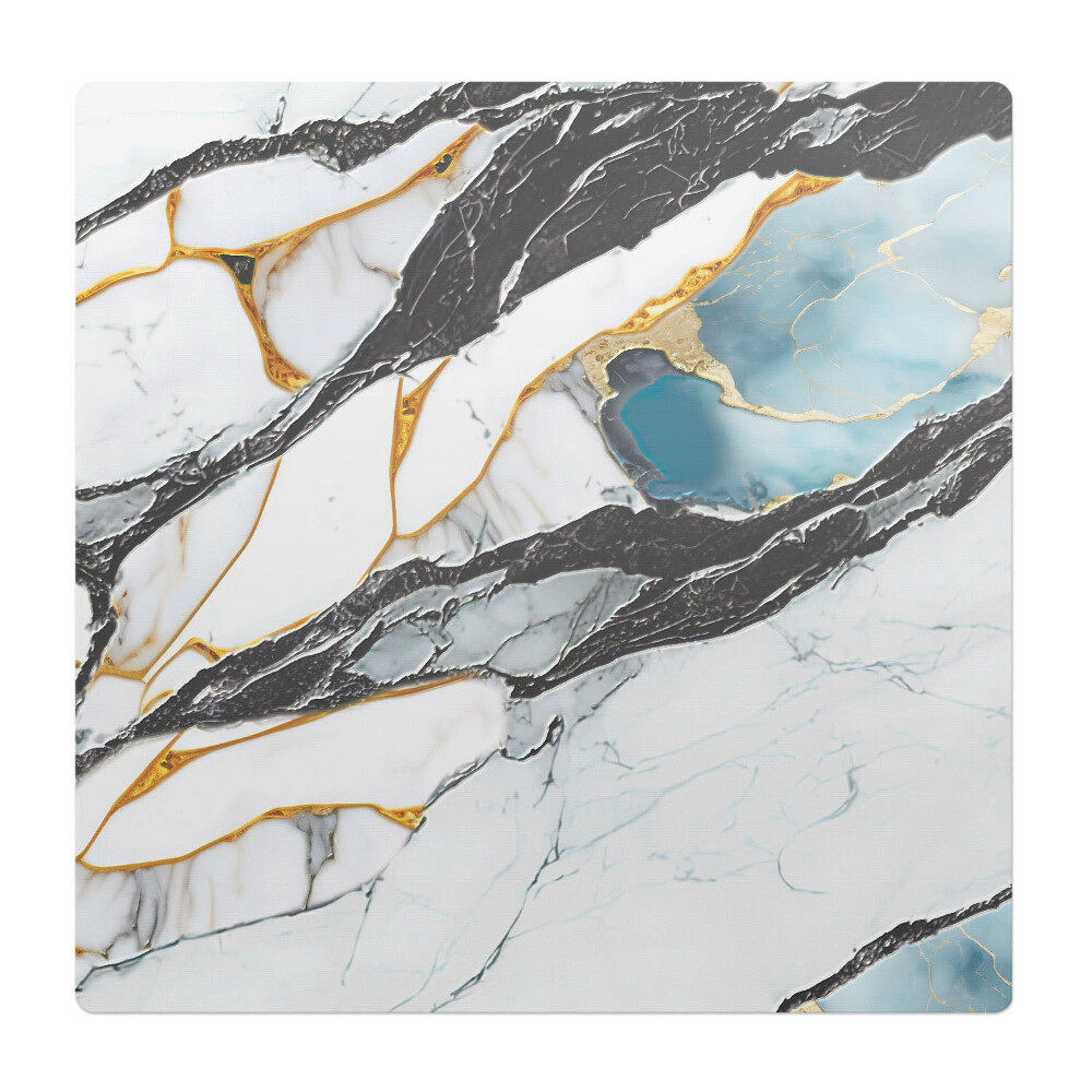 Podložka pod kolieskovú stoličku Mramorové žily