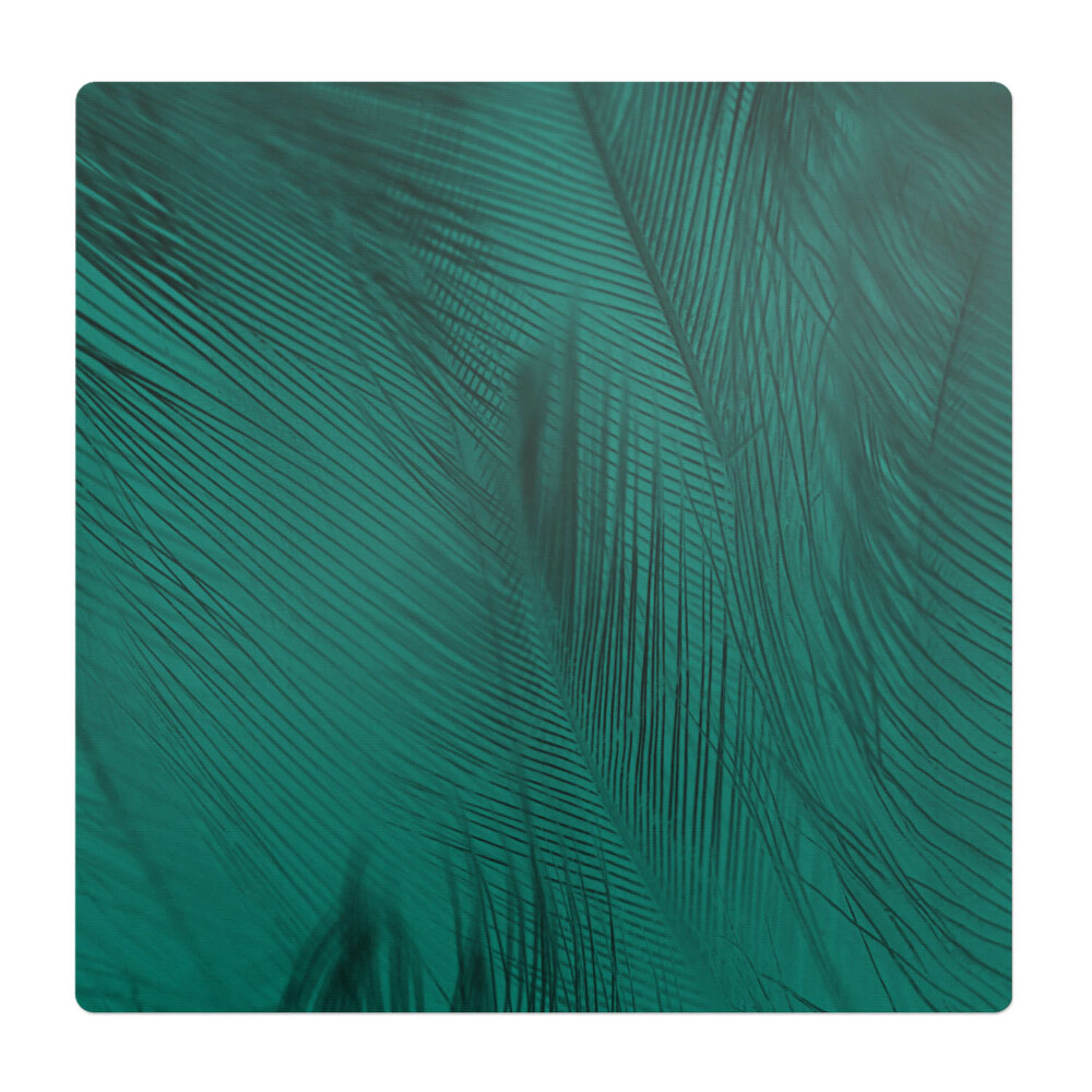 Podložka pod kolieskovú stoličku Perie v odtieňoch