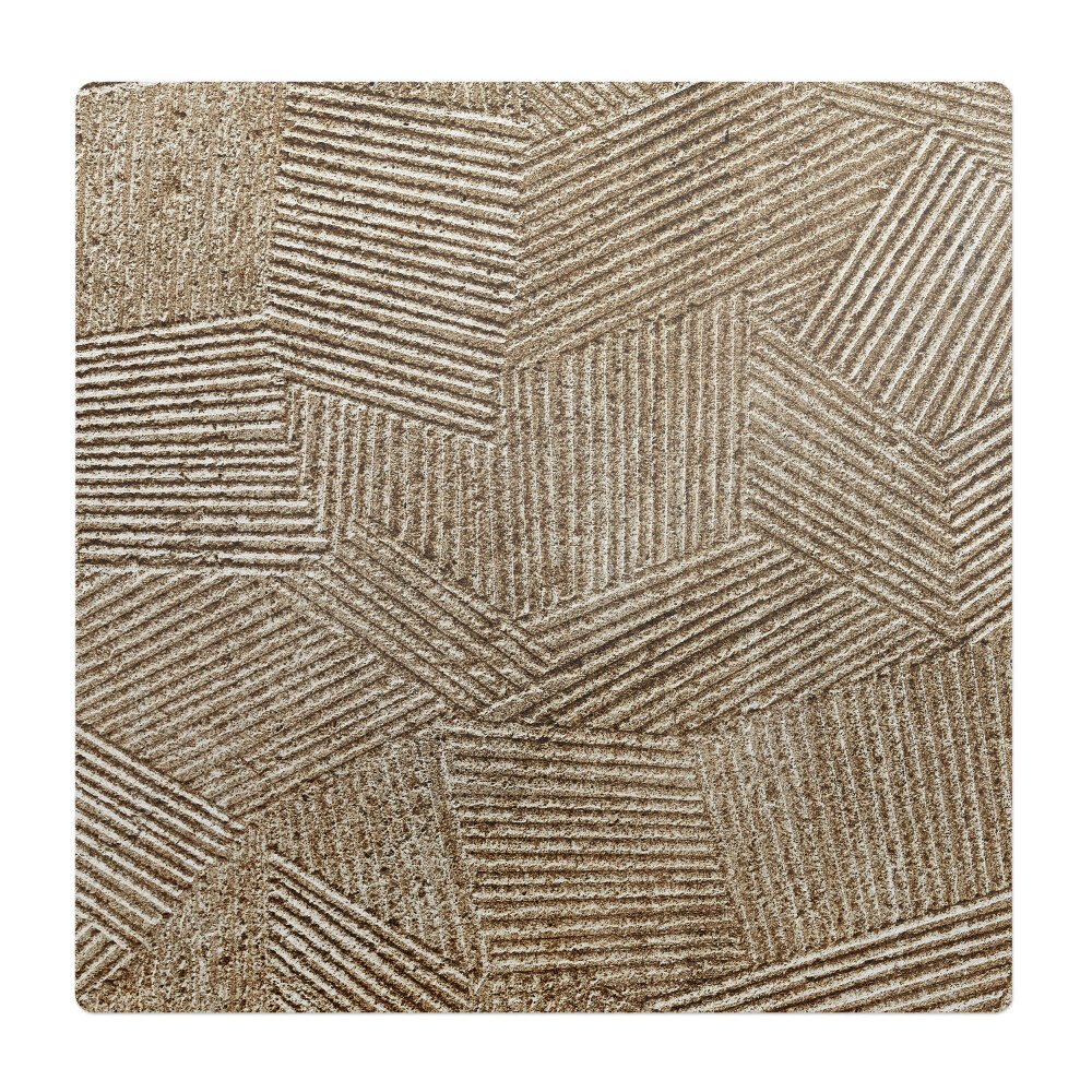 Podložka pod kolieskovú stoličku Geometrický čiarový vzor