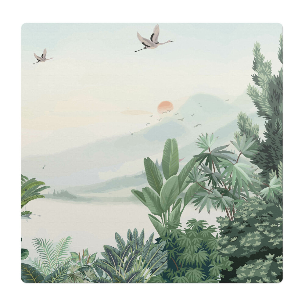Podložka pod stoličku Tropická krajina