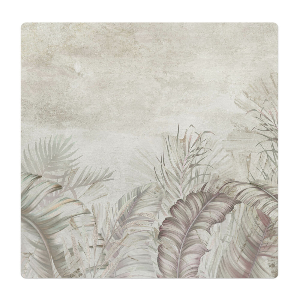 Podložka pod stoličku na kolieskach Pastelové listy