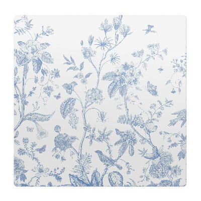 Podložka pod stoličku Vintage kvetinový vzor