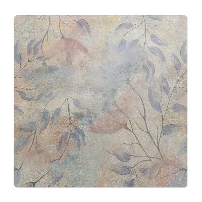 Podložka pod stoličku Jemné listy pozadia