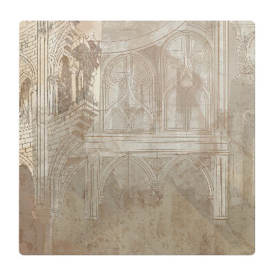 Podložka pod kolieskovú stoličku Gotická architektúra