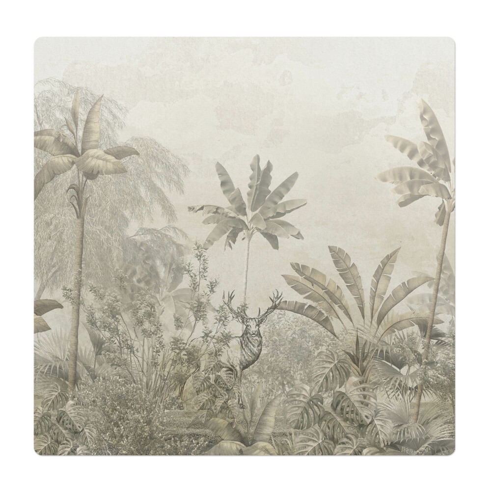 Podložka pod stoličku Tropický les s jeleňmi