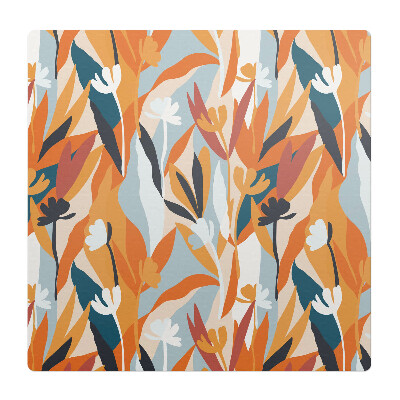 Podložka pod stoličku Abstraktné listy