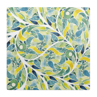 Podložka pod stoličku Abstraktný list