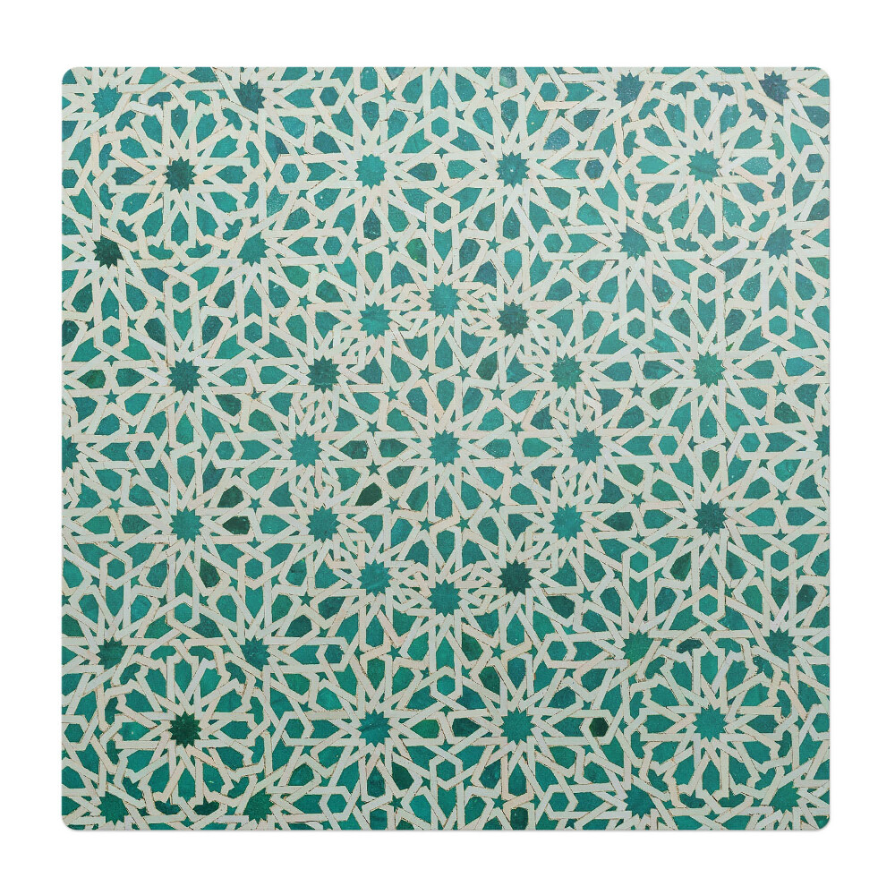 Podložka pod kolieskovú stoličku Geometrický arabeskný vzor