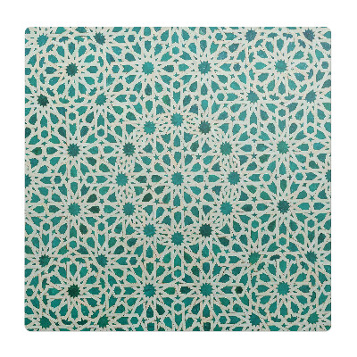 Podložka pod kolieskovú stoličku Geometrický arabeskný vzor