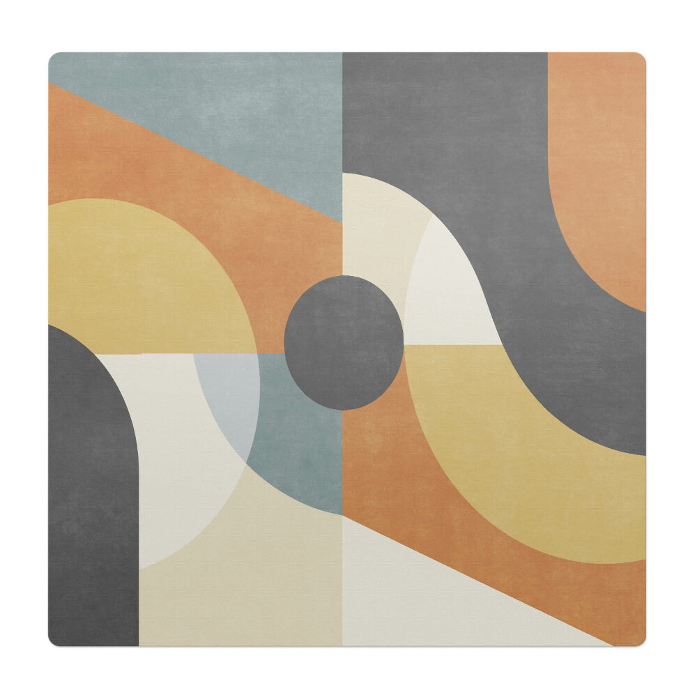 Podložka pod stoličku na kolieskach Geometrické oblúky