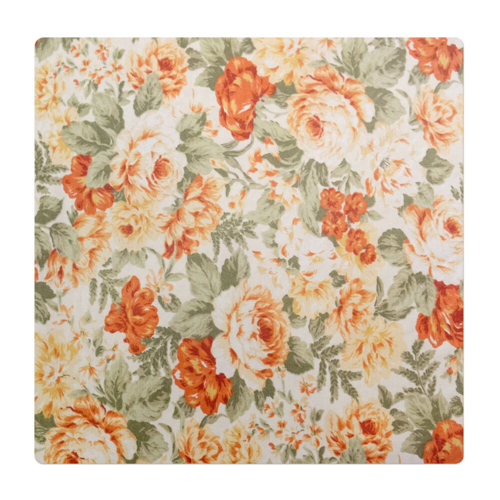 Podložka pod kolieskovú stoličku Vintage kvetinový vzor