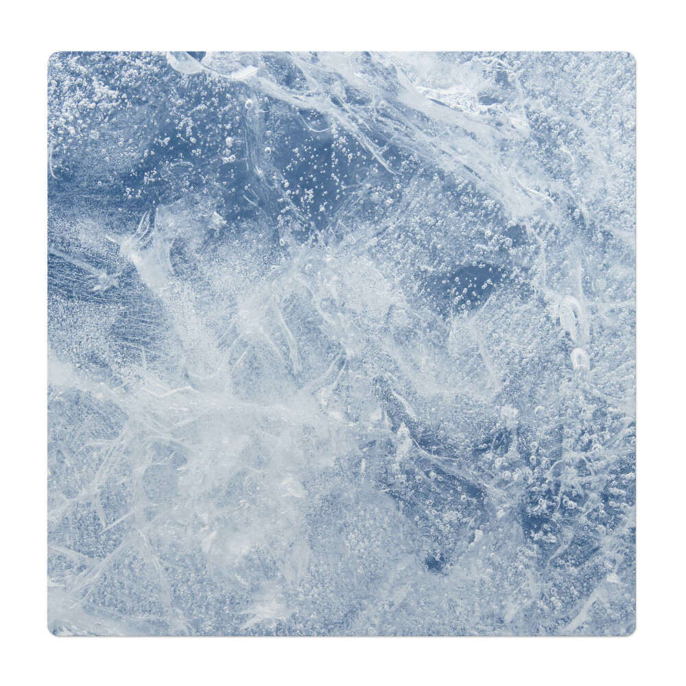 Podložka pod kolieskovú stoličku Ľadové vzory prírody