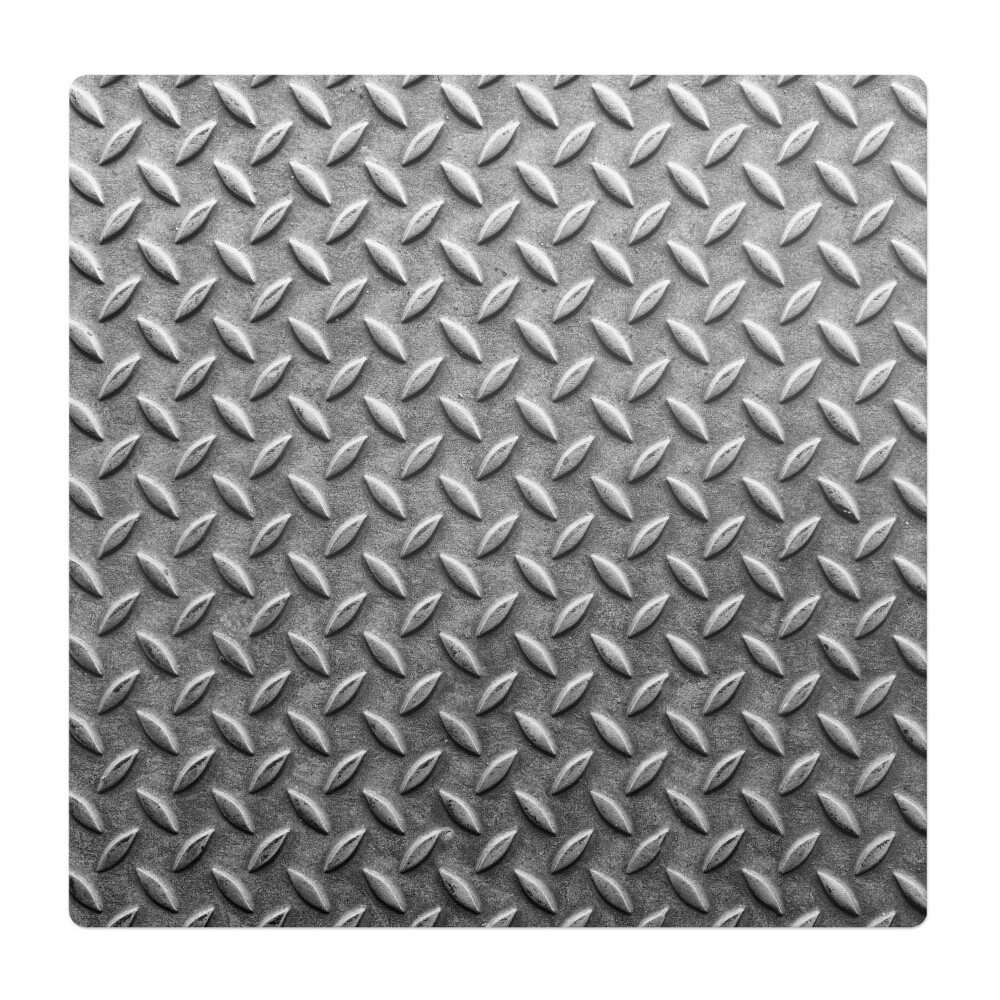 Podložka pod stoličku na kolieskach Kovový rošt