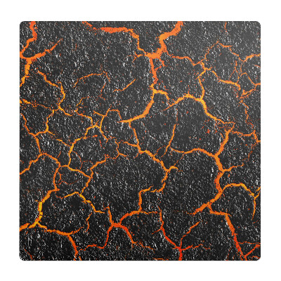 Podložka pod stoličku Prasknutá láva