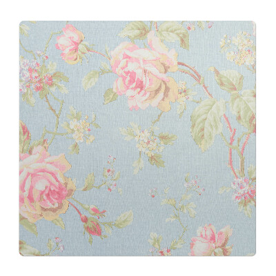Podložka pod kolieskovú stoličku Kvety na pastelovom pozadí