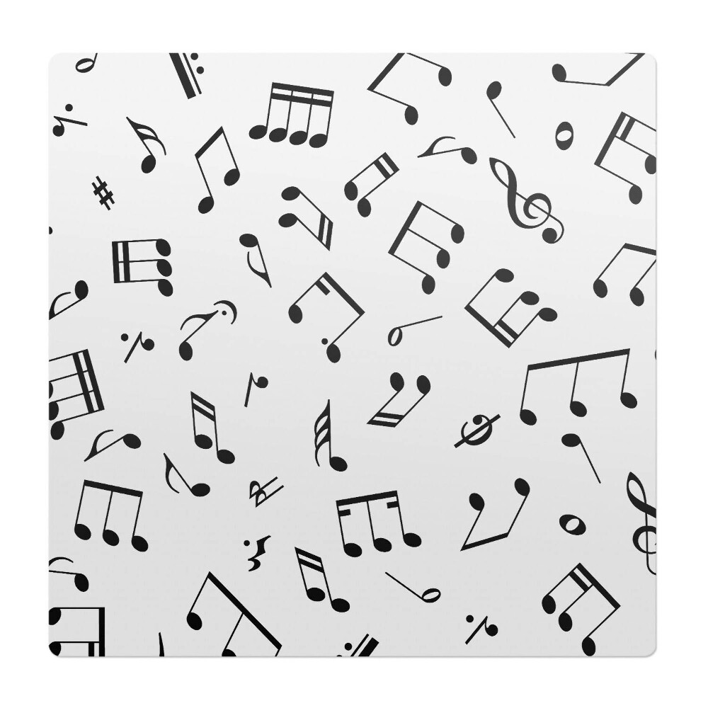 Podložka pod stoličku Vzor hudobných nôt