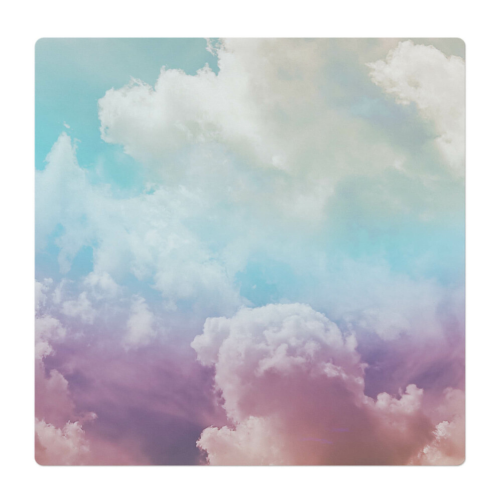 Podložka pod stoličku na kolieskach Pastelové oblaky