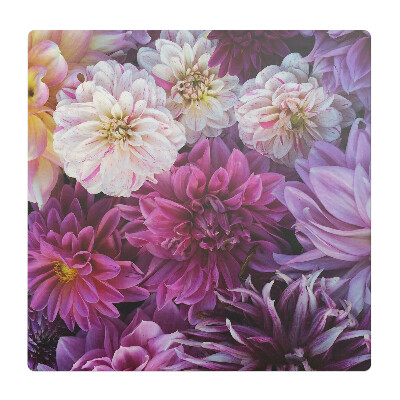 Podložka pod stoličku Kvetinový vzor Dahlia