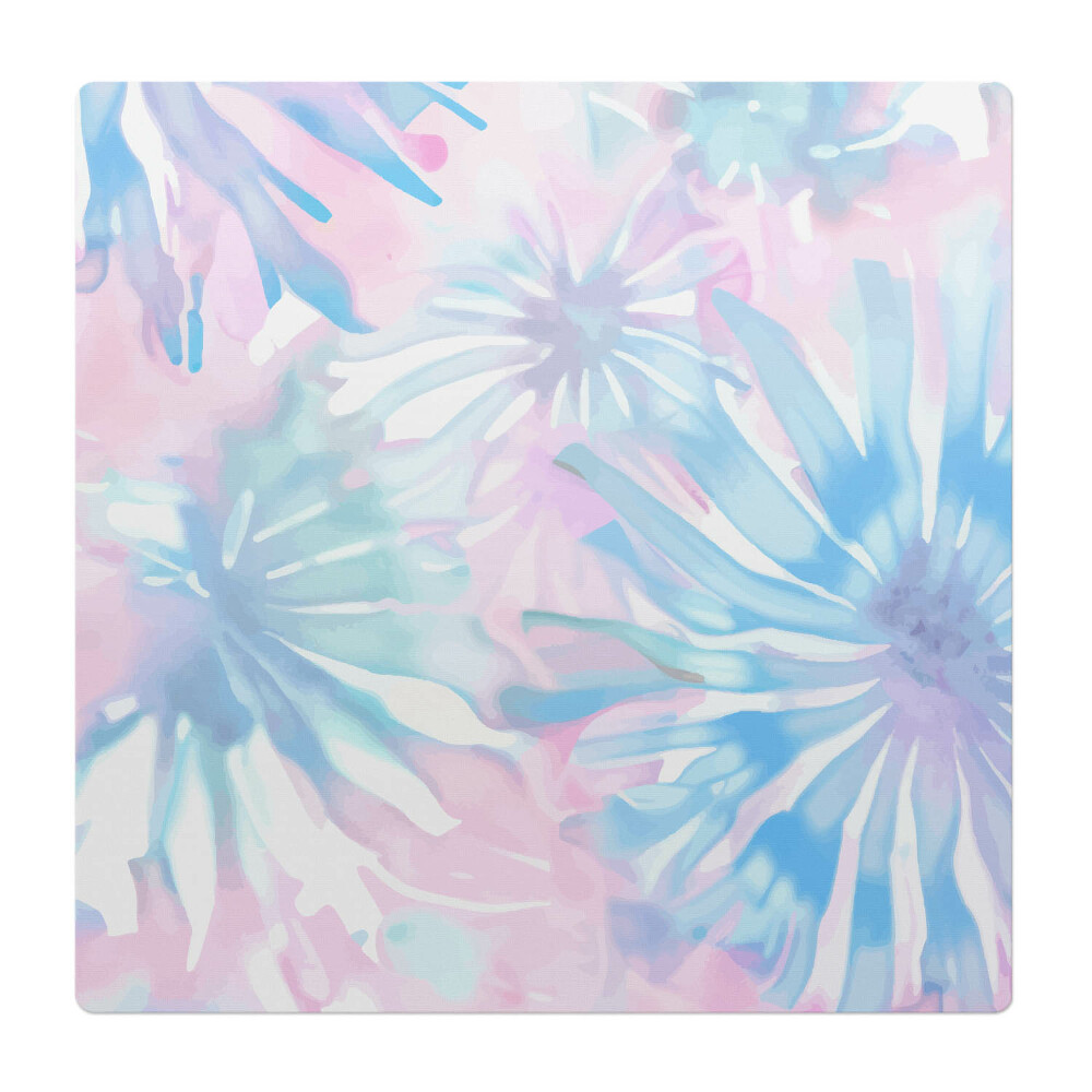 Podložka pod stoličku Kvetinový akvarelový vzor