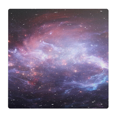 Podložka pod stoličku na kolieskach Kozmická hmlovina