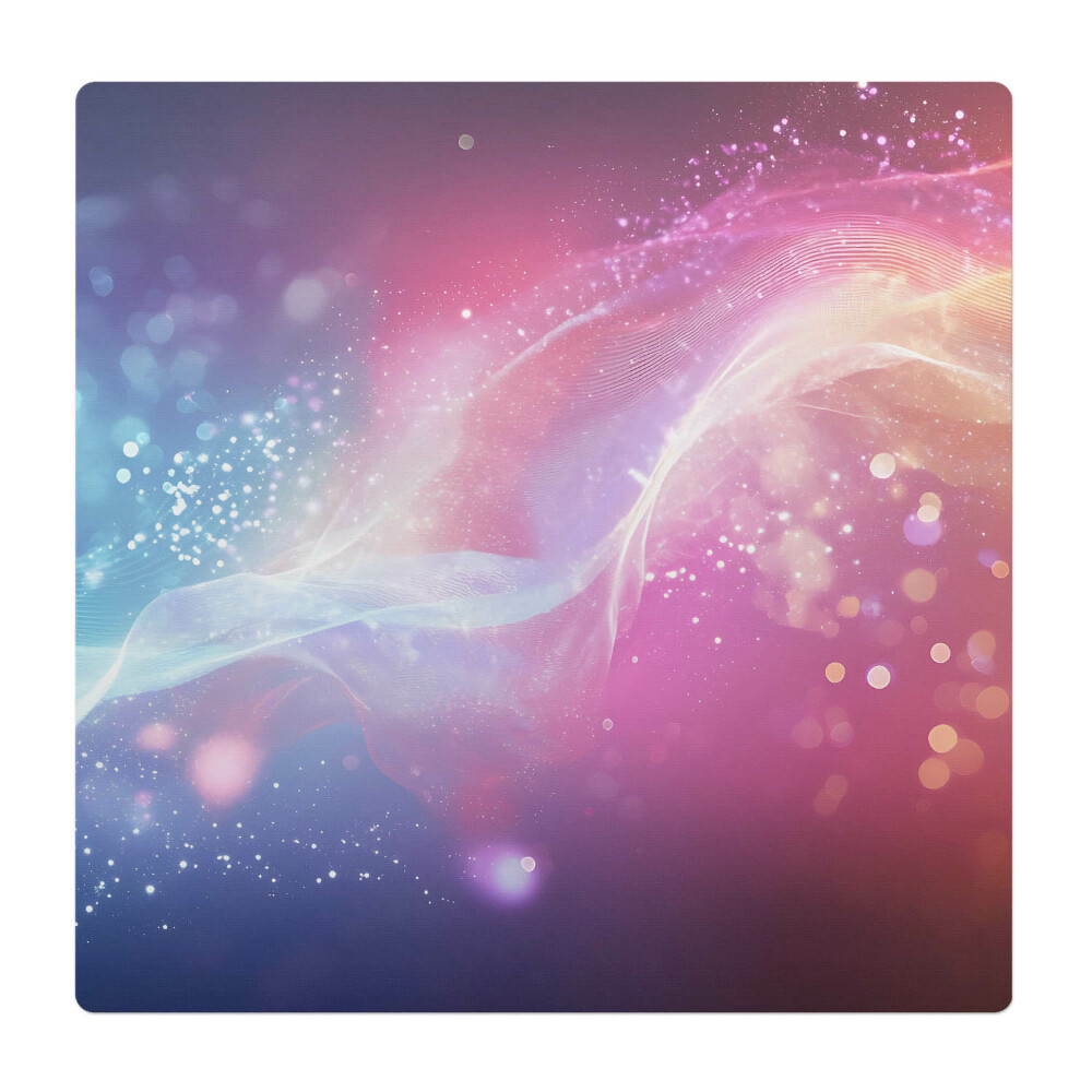 Podložka pod kolieskovú stoličku Farebná vlna svetla