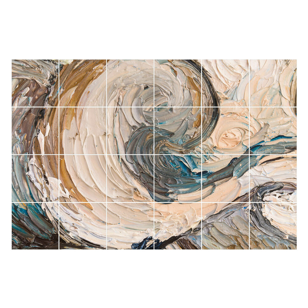 Samolepky na kachličky Abstraktná textúra víri