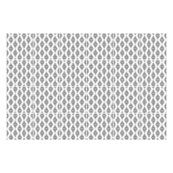 Nálepky na dlaždice Diamantové mriežky v rade