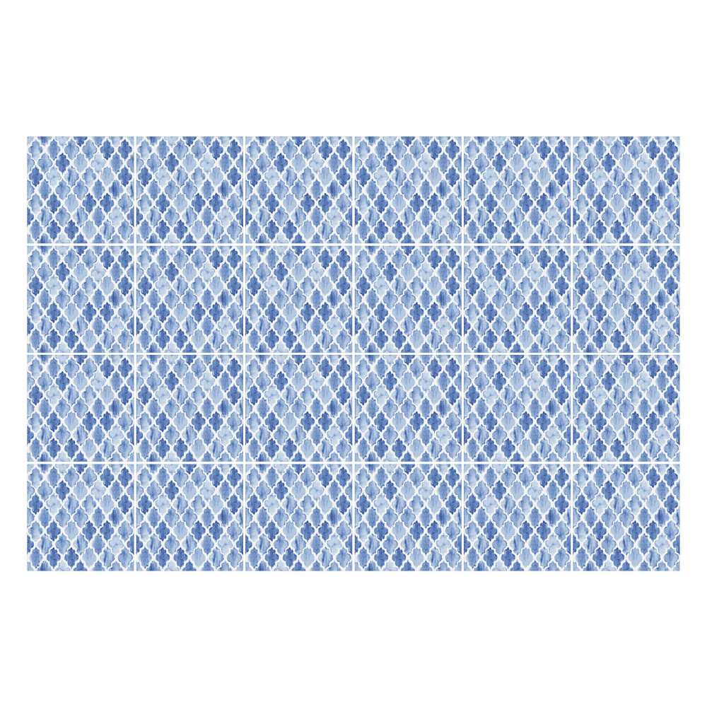 Samolepky na kachličky Motív mierky v mriežke