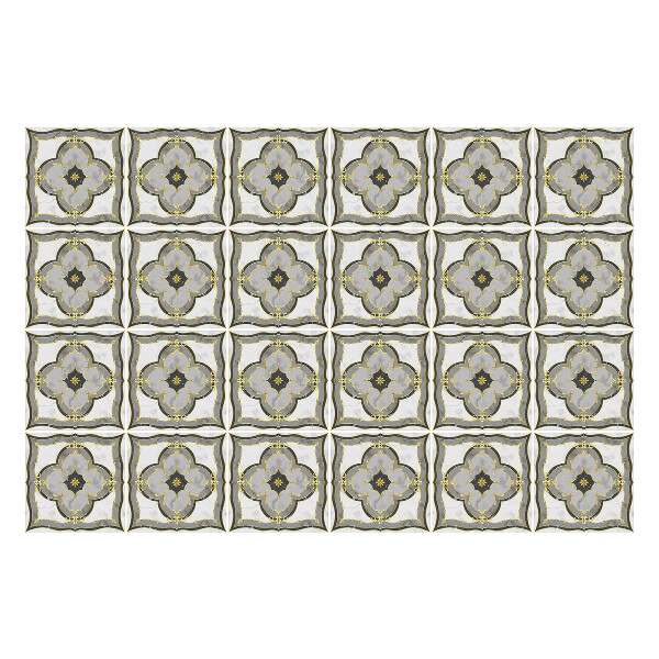 Samolepky na kachličky Ozdoby v mriežke