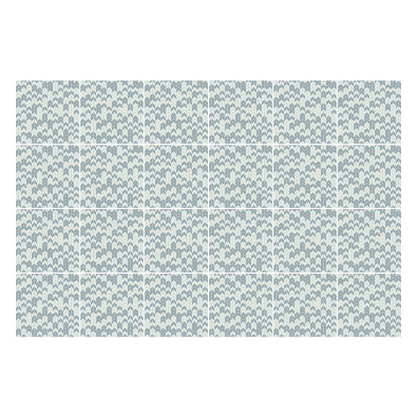 Samolepky na kachličky Vlny v jemnom aranžmáne