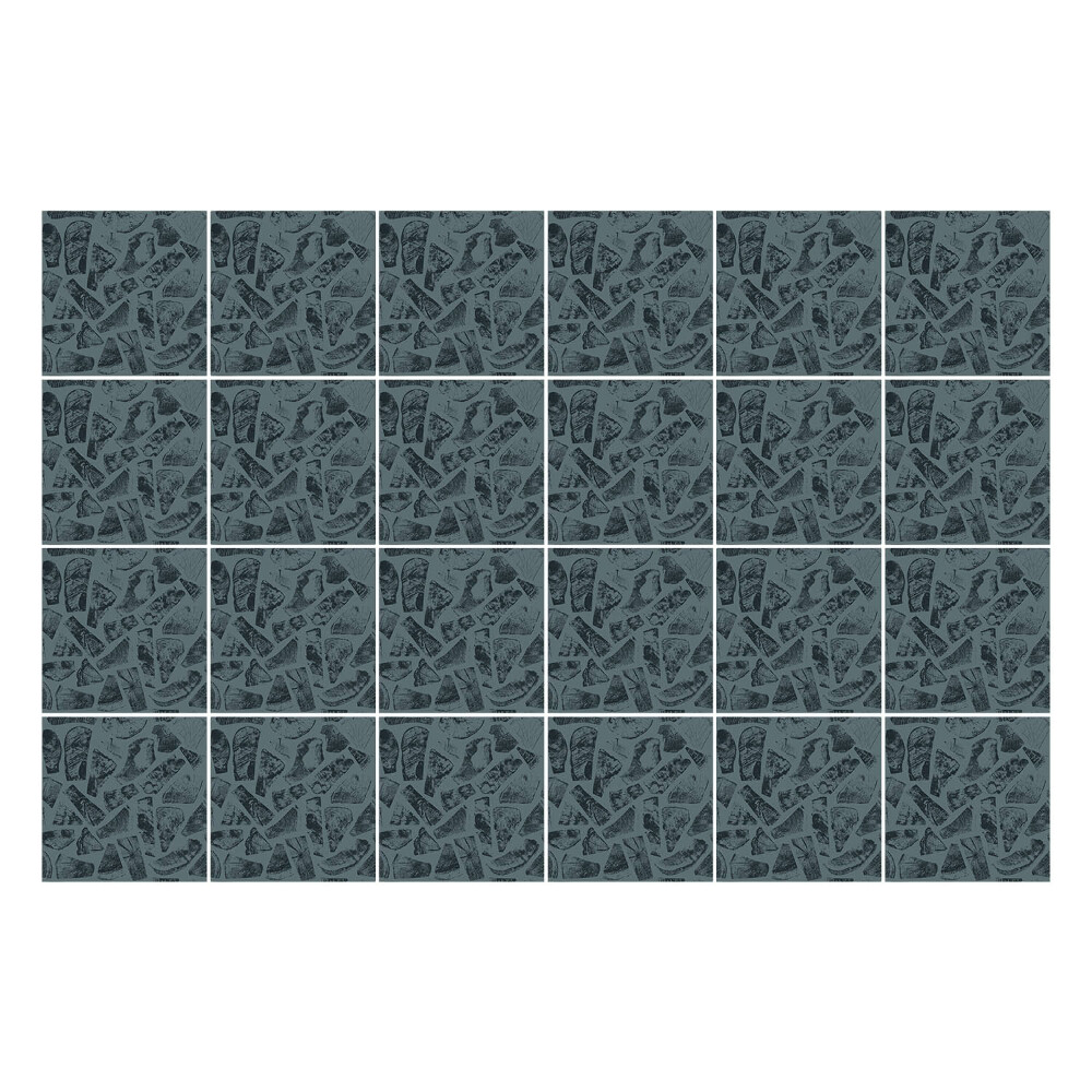 Nálepky na dlaždice Drvené skaly v doskách