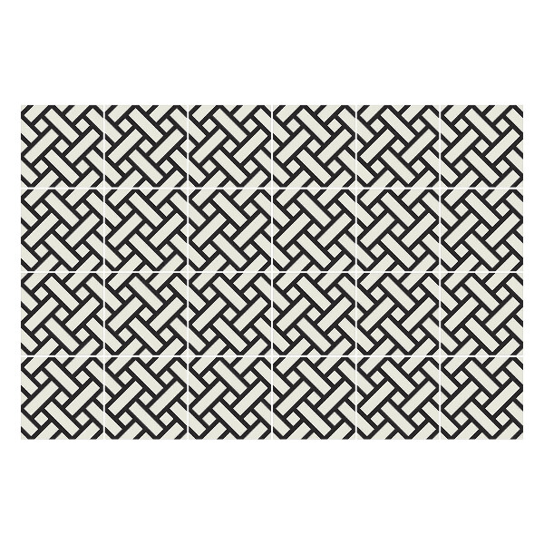 Nálepky na dlaždice Geometrické väzby