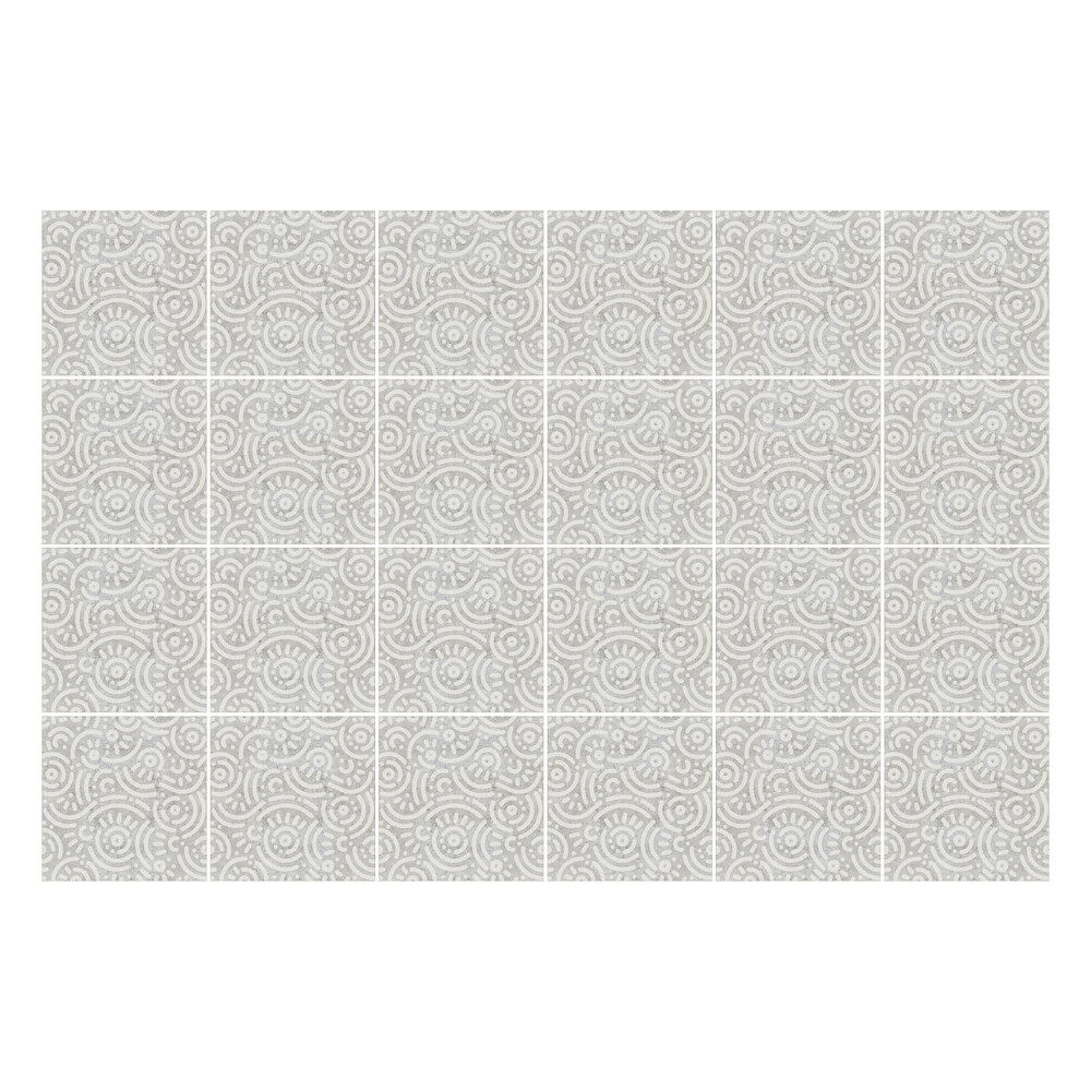 Samolepky na kachličky Vlny a špirály v pohybe